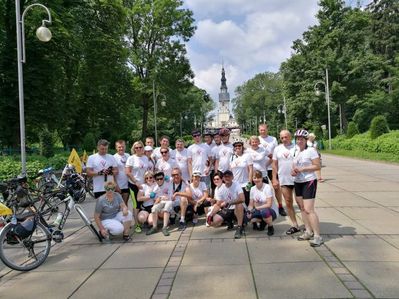 Finał X Pielgrzymki rowerowej SKAWP VICTORIA